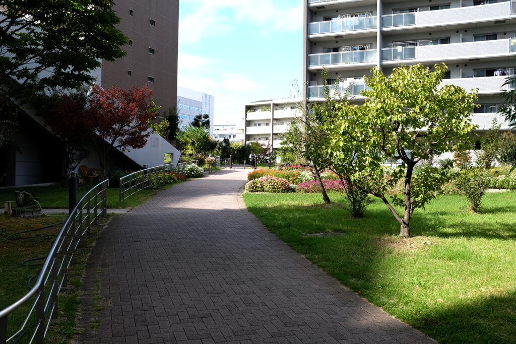 現在の佐竹台1丁目