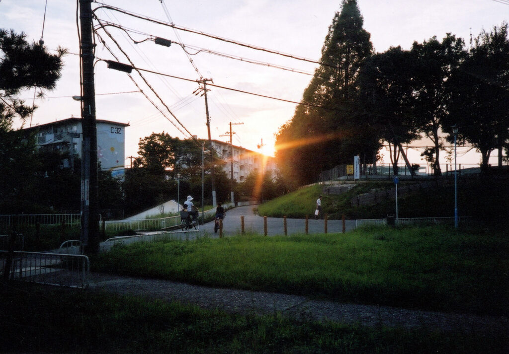 昔の竹見台の風景