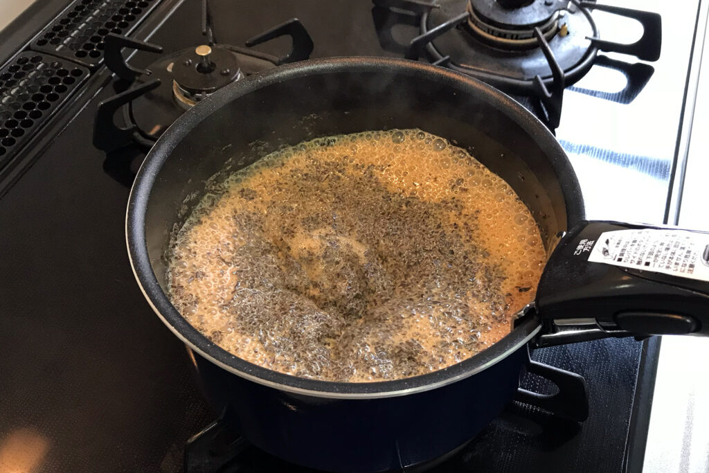 自宅で淹れるチャイ